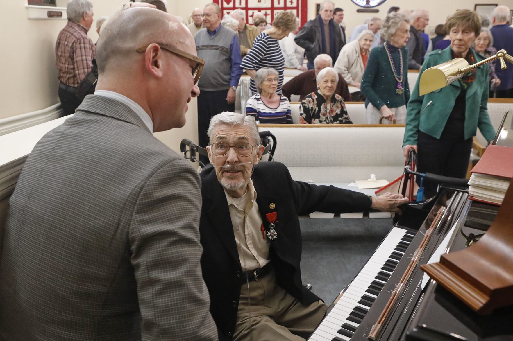 Tony Snyder receives the French Legion of Honor